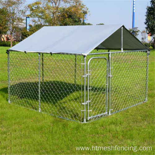 Large outdoor high-quality galvanized kennel cage